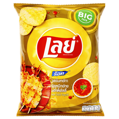 Lay's Lay's Thailand Hot Chili Cuttlefish Potato Chips, 69g