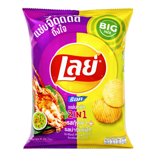 Lay's Lay's Thailand Grilled Prawn & Seafood Sauce Potato Chips, 69g