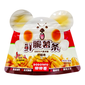 Dodotato Dodotato Crispy Spicy Potato Chips, 50g