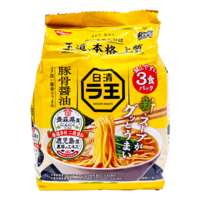 Nissin Raoh Tonkotsu Soy Sauce Instant Noodles, 300g