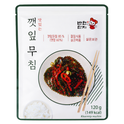 Banchandanji Banchandanji Seasoned Perilla Leaves, 120g