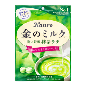 Kanro Kanro Gold Milk Candy Matcha, 61 g