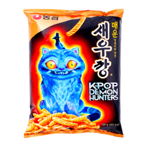 Nongshim K-Pop Demon Hunters Spicy Shrimp Crackers, 90g