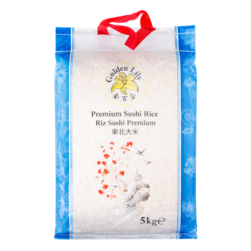 Golden Lily Premium Sushi-Reis, 5 kg