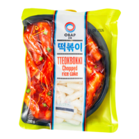 Obap Tteokbokki Rice Cake, 200g