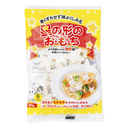 Daishin Daishin Star Shaped Japanese Rice Cake, 80g