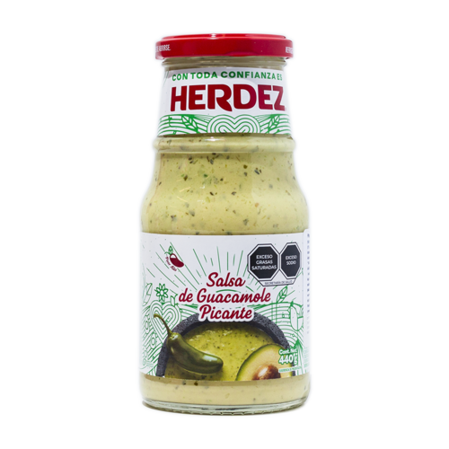 Herdez Herdez Salsa Guacamole Picante, 440g