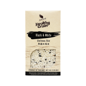 Sawat-D Sawat-D Schwarzer und weißer Klebreis, 1 kg