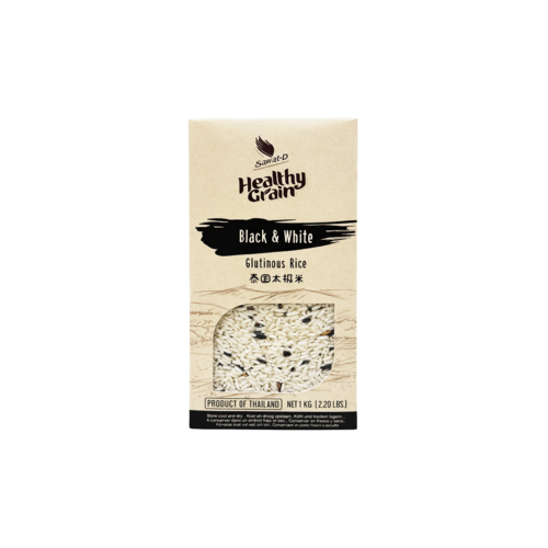 Sawat-D Sawat-D Schwarzer und weißer Klebreis, 1 kg