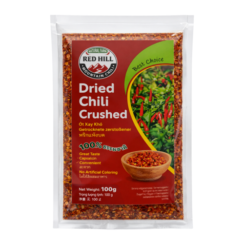 Red Hill Red Hill Dried Chili Crushed, 100g