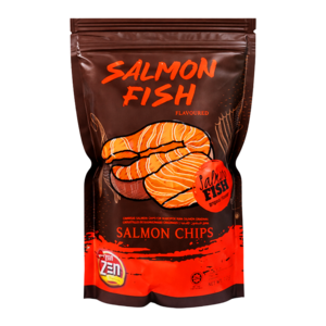 Zen Zen Zen Zen Salmon Fish Chip, 70g THT 22-9-26 Zen Zen Zen Zen Salmon Fish Chip, 70g THT 22-9-26