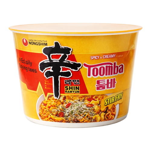 Nongshim Nongshim Shin Ramyun Toomba Stir Fry Bowl, 113g