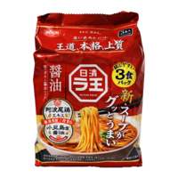 Nissin Raoh Soy Sauce Instant Noodles 3PACK, 294g