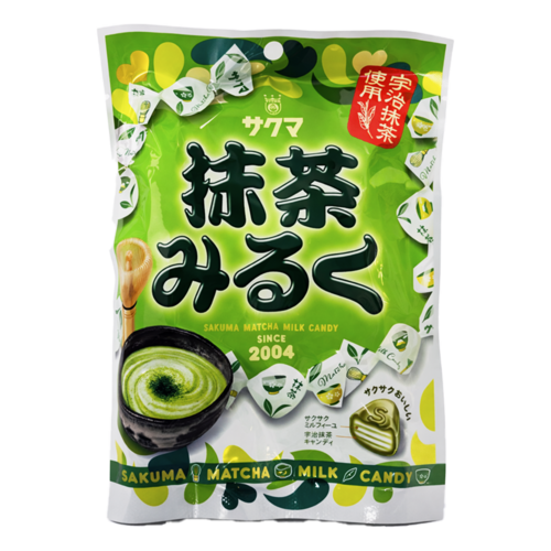Sakuma Sakuma Matcha Milk Candy, 58g Sakuma Sakuma Matcha Milk Candy, 58g