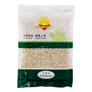 Golden Lion Golden Lion Dried Pearl Barley (Yeung Yi Mie), 250g Golden Lion Golden Lion Dried Pearl Barley (Yeung Yi Mie), 250g