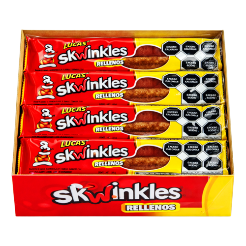 Skwinkles Rellenos Pina Tamarindo, 12 pieces