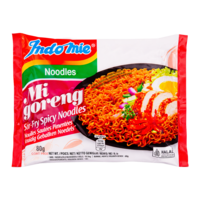 Indomie Instant Noodles Mi Goreng Pedas, 80g
