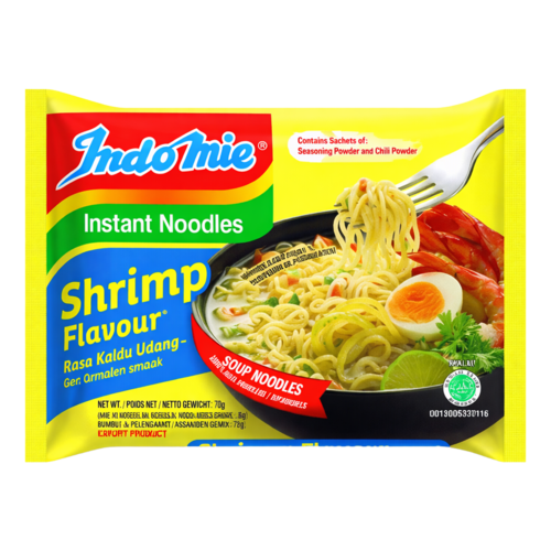 Indomie Indomie Instant Noodles Shrimp Flavour, 70g