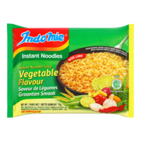 Indomie Instant Noodles Vegetables With Lime, 75g