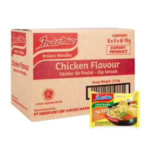 Indomie Indomie Instant Nudeln Hähnchen Box 40x70g Indomie Indomie Instant Nudeln Hähnchen Box 40x70g