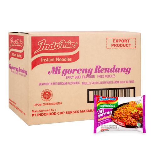 Indomie Indomie Mi Goreng Rendang Doos, 40x80g