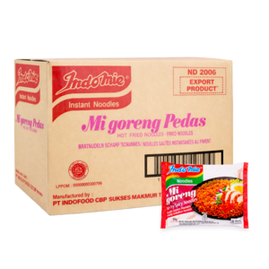 Indomie Indomie Mi Goreng Pedas DOOS 40x80g