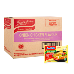 Indomie Indomie Instant-Nudeln mit Zwiebel- und Hühnergeschmack, BOX, 40x75g Indomie Indomie Instant-Nudeln mit Zwiebel- und Hühnergeschmack, BOX, 40x75g