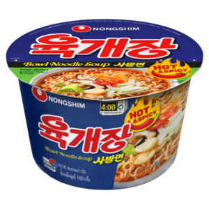 Nongshim Nongshim Instant-Nudelsuppe, scharf & würzig, 100 g Nongshim Nongshim Instant-Nudelsuppe, scharf & würzig, 100 g
