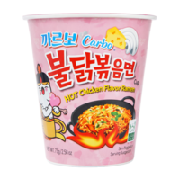Samyang Carbo Hot Chicken Flavor Ramen Cup, 80g