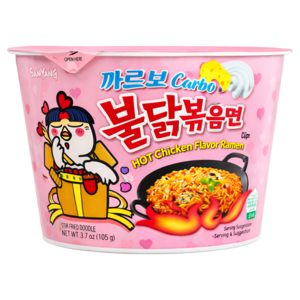 Samyang Samyang Hot Chicken Ramen Carbo Bowl, 105g