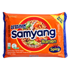 Samyang Samyang Classic Ramen, 120 g Mindestens haltbar bis: 28.12.2024 Samyang Samyang Classic Ramen, 120 g Mindestens haltbar bis: 28.12.2024