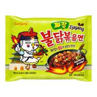 Samyang Jjajang Hot Chicken Ramen, 140g