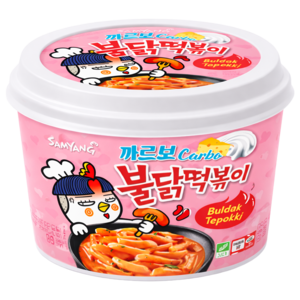 Samyang Samyang Hot Chicken Flavor Carbo Topokki, 179g