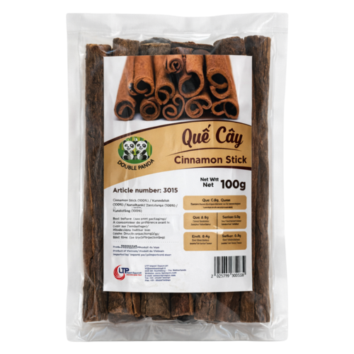 Double Panda Double Panda Cinnamon Stick, 100g