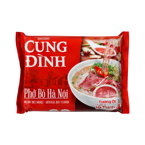 Cung Dinh Cung Dinh Instant Vietnamese Beef Rice Noodles Pho Bo, 70g
