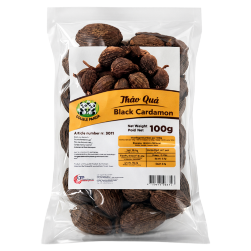 Double Panda Double Panda Black Cardamom, 100g