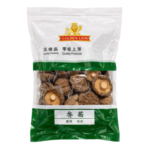 Golden Lion Golden Lion getrocknete Shiitake-Pilze, Güteklasse A/A, 4–5 cm, 100 g Golden Lion Golden Lion getrocknete Shiitake-Pilze, Güteklasse A/A, 4–5 cm, 100 g