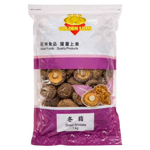 Golden Lion Golden Lion Dried Shiitake Mushroom A/B Grade, 1kg