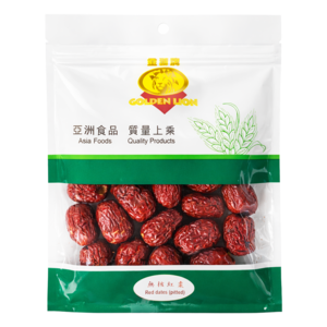 Golden Lion Golden Lion Dried Red Dates (Pitted), 100g