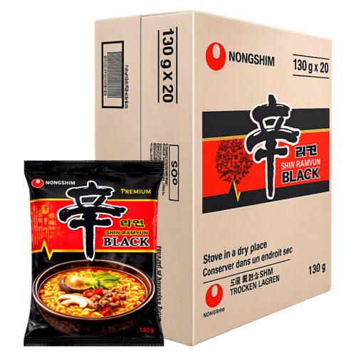 Nongshim Nongshim Shin Ramyun Black DOOS, 20x130g