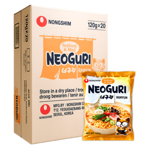 Nongshim Nongshim Neoguri Mild BOX, 20x120g