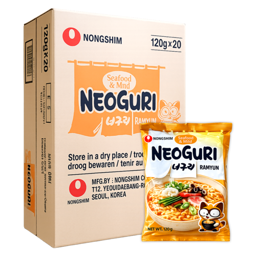 Nongshim Nongshim Neoguri Mild BOX, 20x120g