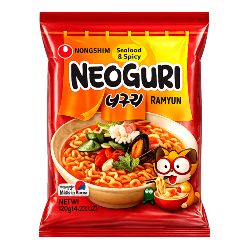 Nongshim Nongshim Neoguri Hot Ramen, 120g