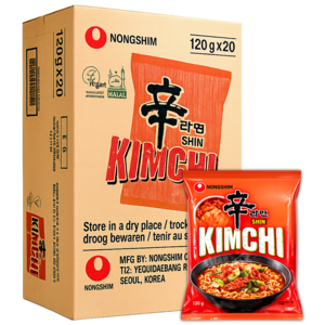 Nongshim Nongshim Kimchi Ramen DOOS, 20x120g