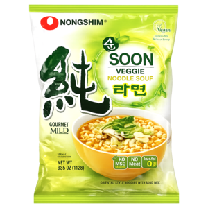 Nongshim Nongshim Soon Veggie Ramyun, 112g