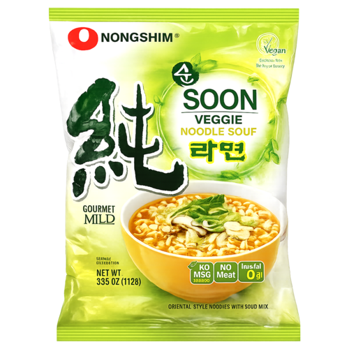Nongshim Nongshim Soon Veggie Ramyun, 112g