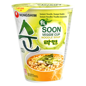 Nongshim Nongshim Soon Veggie Cup, 68g