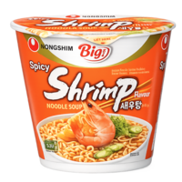 Nongshim Scharfe Garnelennudelsuppe Bowl, 115g