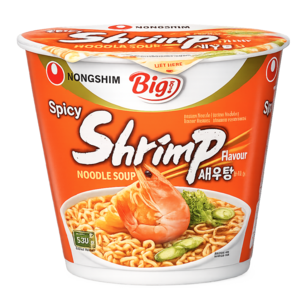 Nongshim Nongshim Scharfe Garnelennudelsuppe Bowl, 115g