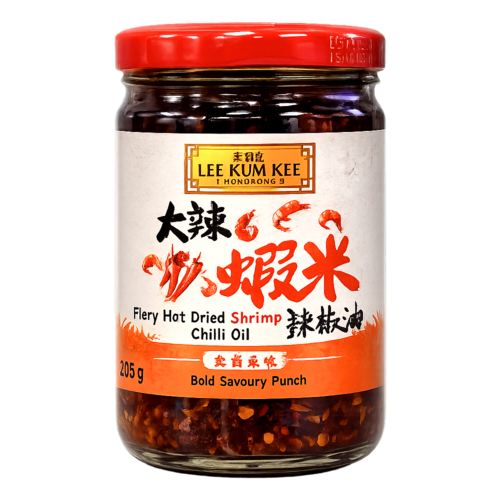 Lee Kum Kee Lee Kum Kee Fiery Hot Dried Shrimp Chilli Oil, 205g